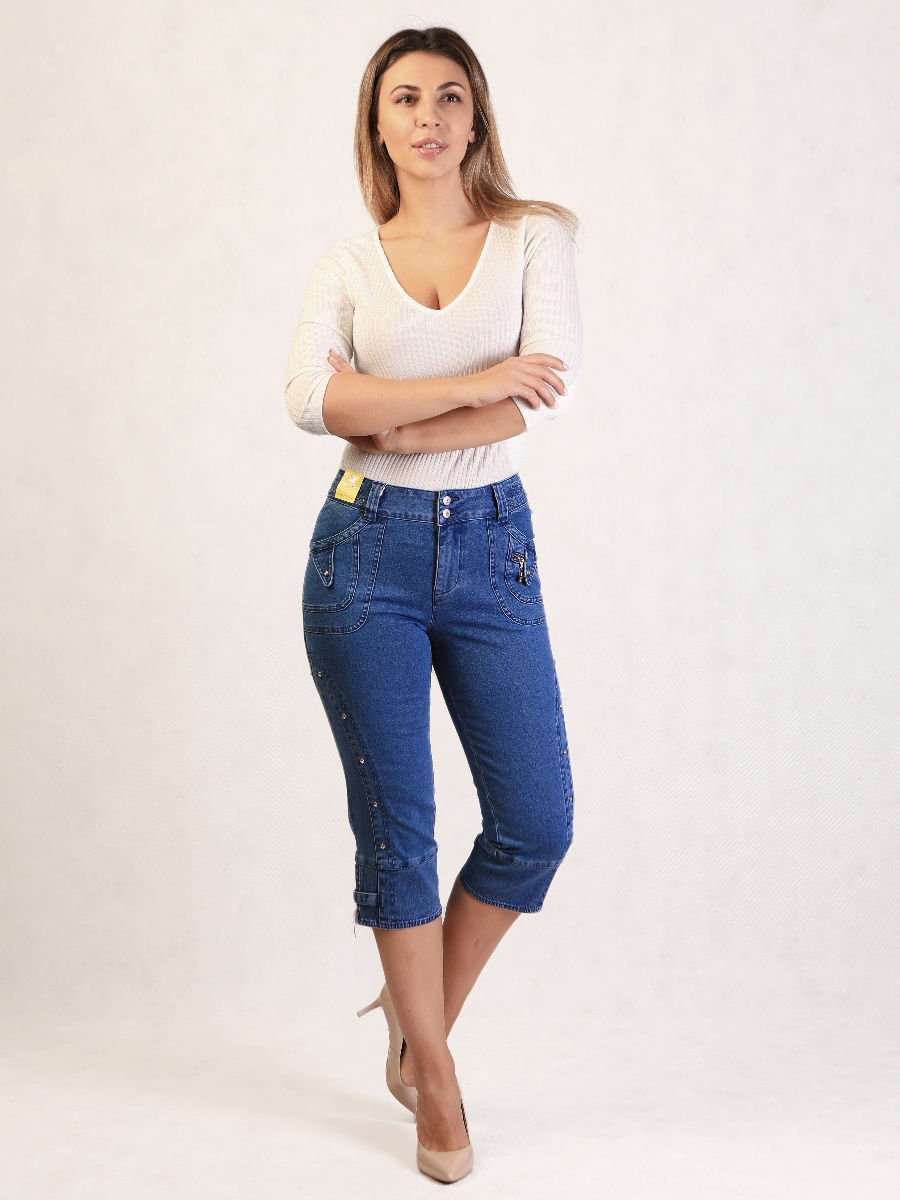 "Lafei-Nier" Denim Capris Jeans